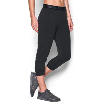 Dámské oblečení Dámské kalhoty UNDER ARMOUR Featherweight Fleece Crop (1294505)