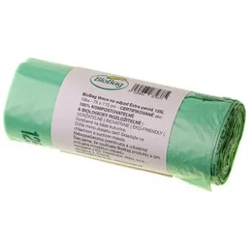 Pytle na odpadky Kompostovatelné pytle na odpad BioBag - 125 l - 10ks