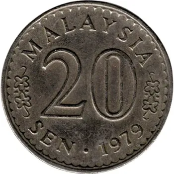 MALAISIE. 20 sen 1979.