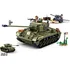 Stavebnice Sluban Sluban Army N38-B0860 střední tank 2v1 a protiletecké dělo