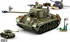 Stavebnice Sluban Sluban Army N38-B0860 střední tank 2v1 a protiletecké dělo