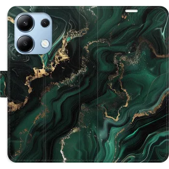 Pouzdro na mobilní telefon Flipové pouzdro iSaprio - Emerald 02 - Xiaomi Redmi Note 13