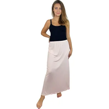 Dámská sukně Sukně s jemnou krajkou - růžová