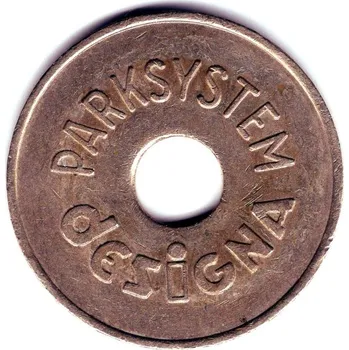NĚMECKO. Žeton na parkování. desiGNA.