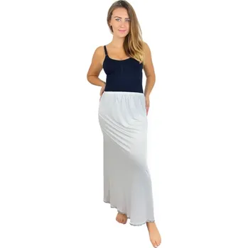 Dámská sukně Sukně s jemnou krajkou - šedá