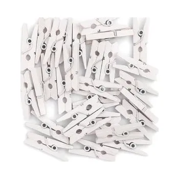 Set školních potřeb Klamerki mini white 30szt