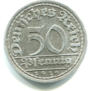 NĚMECKO. 50 Pfennig 1919/A.