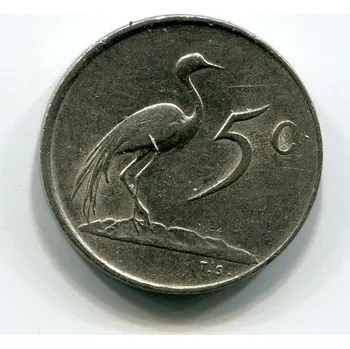 JIHOAFRICKÁ REPUBLIKA. 5 cents 1982.
