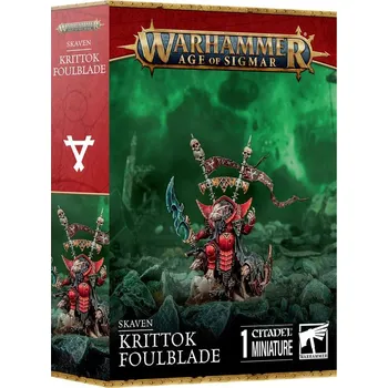 Desková hra Games Workshop Age of Sigmar: Skaven: Krittok Foulblade - EN