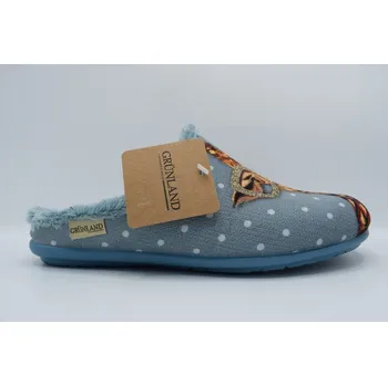 Dámská zdravotní obuv GRÜNLAND domácí pantofel FAYE CI3183-B5 Azzurro-multi žirafa Velikost: 39