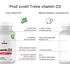 Trime Vitamín D3 1000IU 90 cps.
