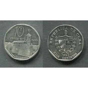 KUBA. 10 centavos 1994. KM-576.1