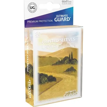 Doplněk k figurce Ultimate Guard Printed Sleeves Standard Size Lands Edition Plains I (80)