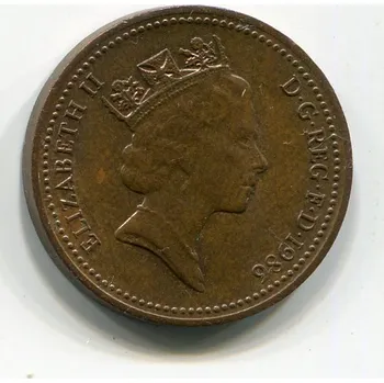 VELKÁ BRITÁNIE. 1 penny 1986.