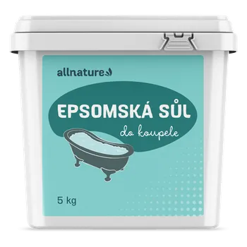 Koupelová kosmetika Allnature Epsomská sůl 5 kg