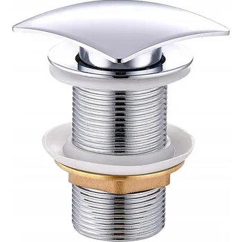 Sifon MEXEN Umyvadlová výpusť KLIK-KLAK čtvercová, chrom