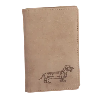 Peněženka Kožená dokladovka TETRAO jezevčík malá