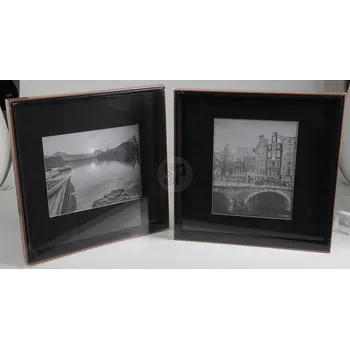 Rám na obraz HOMESTYLING Fotorámeček nástěnný 37 x 37 cm KO-837000820