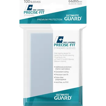 Doplněk k figurce Ultimate Guard Precise-Fit Sleeves Side-Loading Standard Size Transparent (100)
