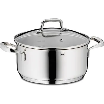 Nádobí KELA Kastrol s poklicí nerez 18/10 FLAVORIA 20 cm KL-10172
