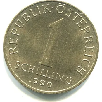RAKOUSKO. 1 Schilling 1990.