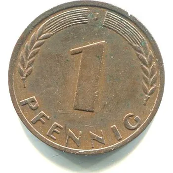 Německo. 1 Pfennig 1966/J.