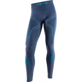 Pánské legíny Iron-ic Pánské funkční legíny s technologií ODORLESS Barva: Blue, Velikost: XXL