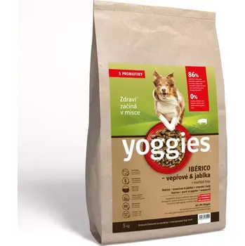 Krmivo pro psa YOGGIES Dog Ibérico vepřové maso s jablky 5kg
