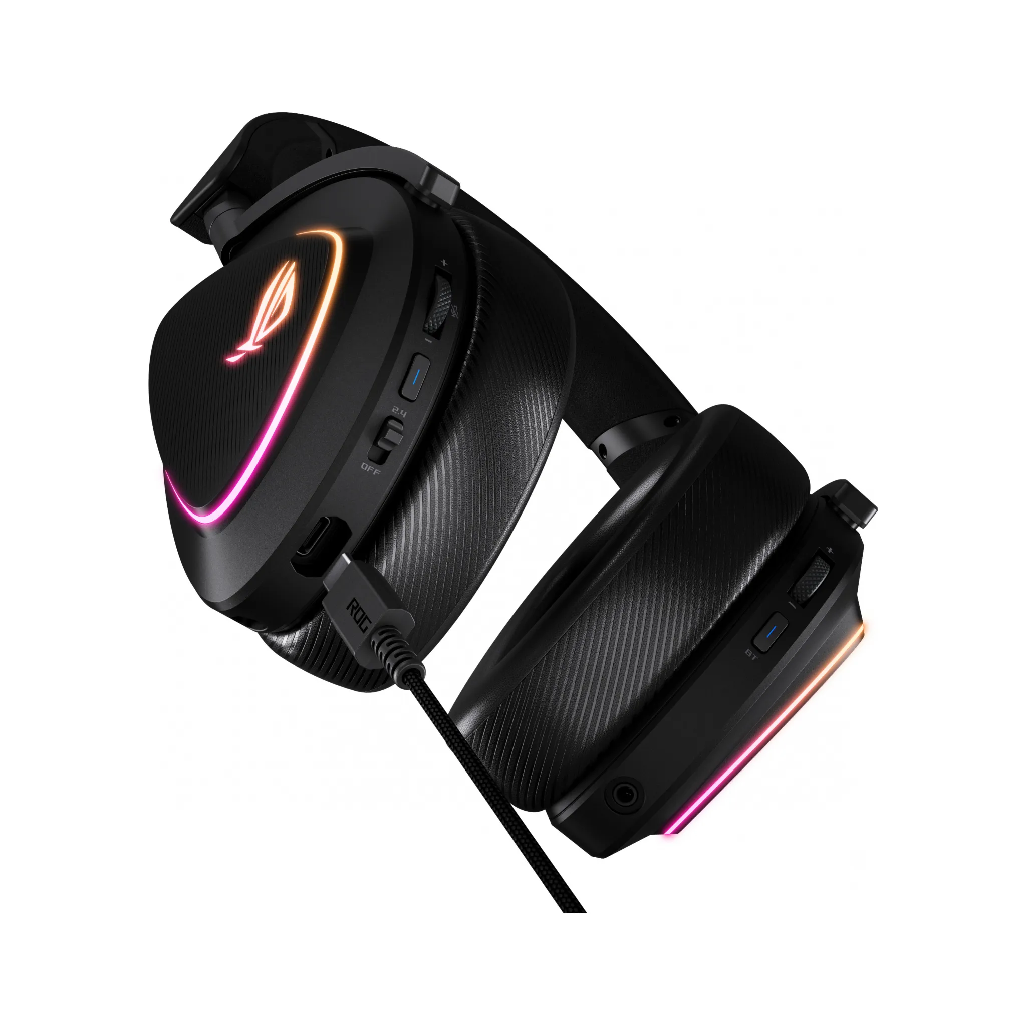 Fotografie 5 - Sluchátka ASUS ROG Delta II černá