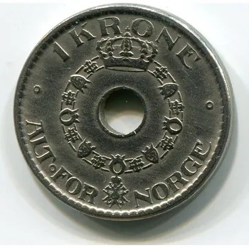 NORSKO. 1 krone 1950. KM-385