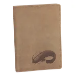 Kožená dokladovka TETRAO sumec malá