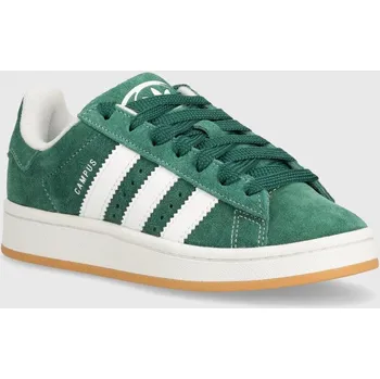 Dámská obuv Semišové tenisky adidas Originals Campus 00s J IH7492 zelená 77X, EUR 36