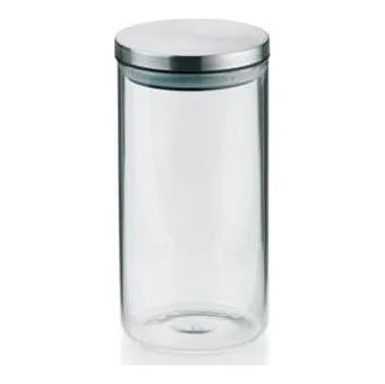 Dóza na potraviny KELA Skleněná dóza BAKER 1,1L KL-10768