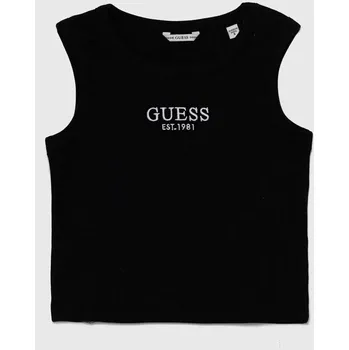 Dětský top Guess J4YI16.KBZP4.9BYH černá 99X, vel. 122-125