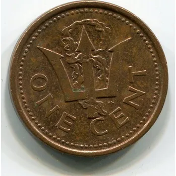 BARBADOS. 1 cent 1986.