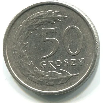POLSKO. 50 groszy 1991.