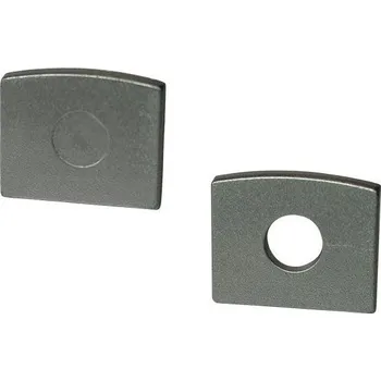 LED lišta Koncovka vestavného profil lištau V10, V11, V14 šedá - Koncovka plná - LED Solution - LP309S-END - LP309S-END