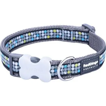 Obojek pro psa Obojek Red Dingo 20 mm x 30-47 cm - Modern on Grey