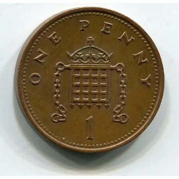 VELKÁ BRITÁNIE. 1 penny 1993.