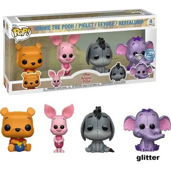 Figurka Funko | POP figurka Winnie the Pooh, Piglet, Eeyore, Heffalump 9 cm 4-pack exclusive