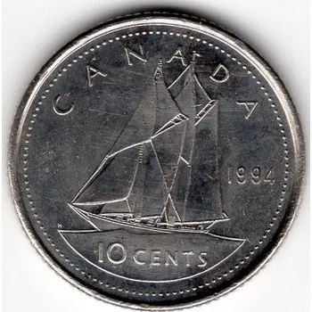 KANADA. 10 cents 1994. KM-183.