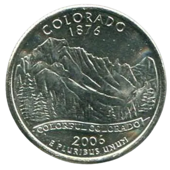USA. 1/4 dollar 2006/P. Colorado.