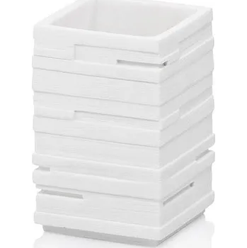 KELA Hrnek Posidon polyresin bílá KL-24005