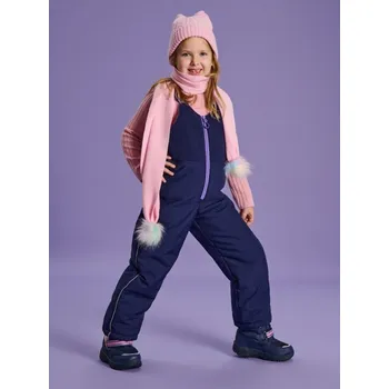 Dívčí kalhoty Sinsay - Zateplené zimní kalhoty - námořnická modrá - 889BG-59X - 889BG-59X-98-1