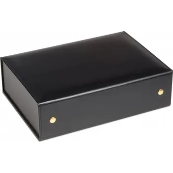 Obal pro sběratelský předmět Leuchtturm Kazeta TABLO, na 10 plat velikosti L na mince, černá