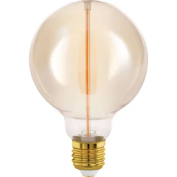Žárovka LM-E27-LED G95 2W 1800K jantarová EGLO 110364