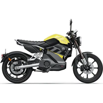 Elektrický skútr Vmoto Super Soco TC Max – elektrický motocykl, výkon 5,1 kW, max. rychlost 110 km/h Varianta: HLINIKOVÉ, Barva: Žlutá