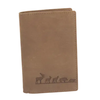 Peněženka Kožená dokladovka TETRAO Lovu Zdar malá