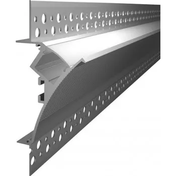 LED lišta Vestavný profil lišta do SDK pro LED pásky V12 - profil lišta + Nacvakávací mléčný difuzor 2m - LED Solution - LP315_LP-UNICOV1-MLK - LP315_LP-UNICOV1-MLK