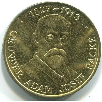 BINGEN am Rhein. Gründer Adam Josef Racke (1827-1913).